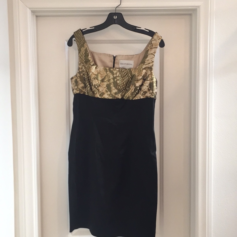 Black and Gold dress